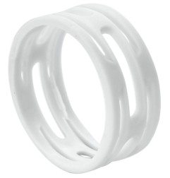 Crius Tech CIR-WHT - XLR ID Ring. Packet of 10pcs