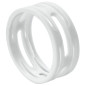 Crius Tech CIR-WHT - XLR ID Ring. Packet of 10pcs