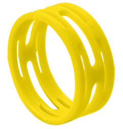 Crius Tech CIR-YEL - XLR ID Ring. Packet of 10pcs