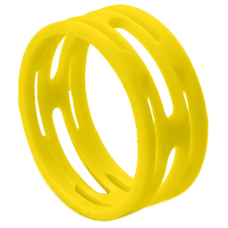 Crius Tech CIR-YEL - XLR ID Ring. Packet of 10pcs