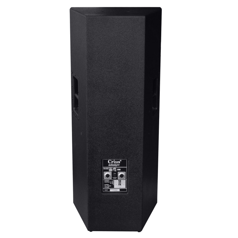 Crius Tech CX-212 - Dual 12" + Horn Passive Speaker