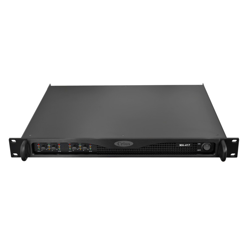 Crius Tech MA-417, 11560watt, 4-Channel, Digital Power Amplifier