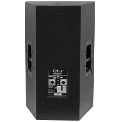 Crius Tech NEO-12X - 12" + Horn, Full-Range/Bi-Amp, Passive Spea