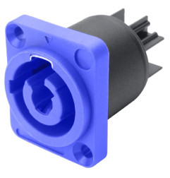 Crius Tech PC-CMP20A Male, Powercon, Chassis-Mount Plug