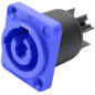 Crius Tech PC-CMP20A Male, Powercon, Chassis-Mount Plug