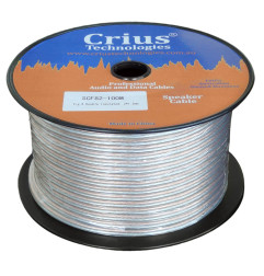Crius Tech SCF82-100M - 2 x 1.2mm, Double Insulated Fig 8 Speake