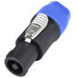 Crius Tech SPKN-4 - 4 Pole Speakon Connector - Inline