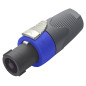 Crius Tech SPKN-4X - 4 Pole Speakon Connector - Inline