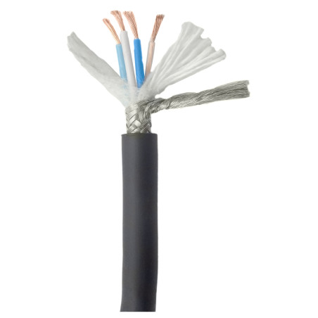 Crius Tech/ABC Cables BAC420-100M - 4-core + Shield Balanced Cab